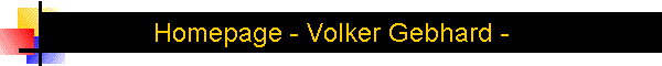 Homepage - Volker Gebhard -